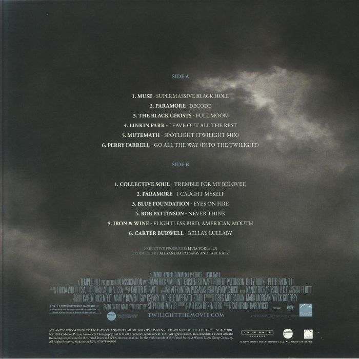 VARIOUS - Twilight (Soundtrack) (reissue)