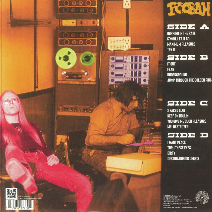 POOBAH - Burning In The Rain: An Anthology
