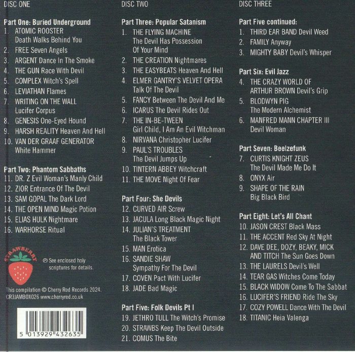 VARIOUS - The Devil Rides In: Spellbinding Satanic Magick & The Rockult 1967-1974