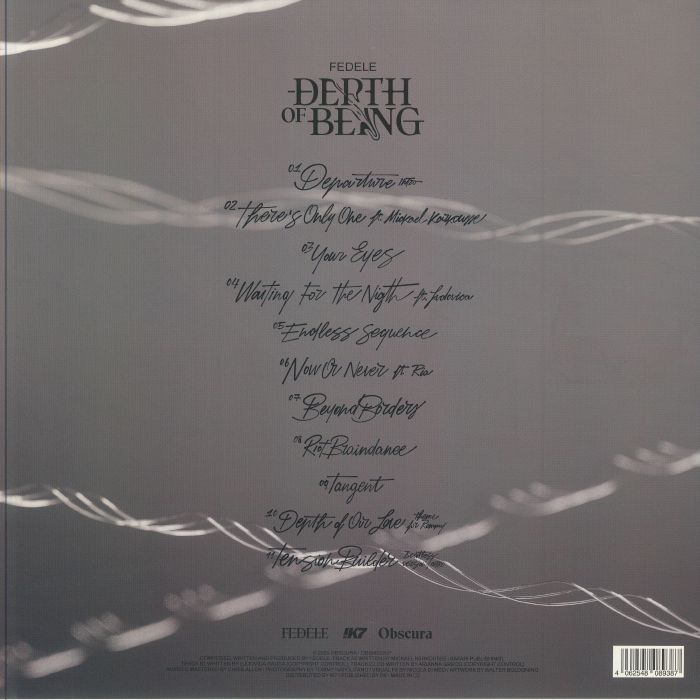 伊2LP Fedele Depth Of Being OBSM019LP Obscura /00660 Fedele: Depth Of Being (Vinyl)