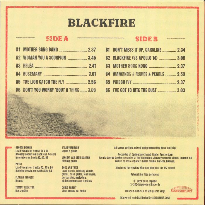 BOSS CAPONE/GEORGE DEKKER - Blackfire
