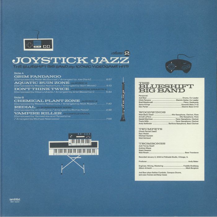 BLUESHIFT BIG BAND, The - Joystick Jazz Vol 2