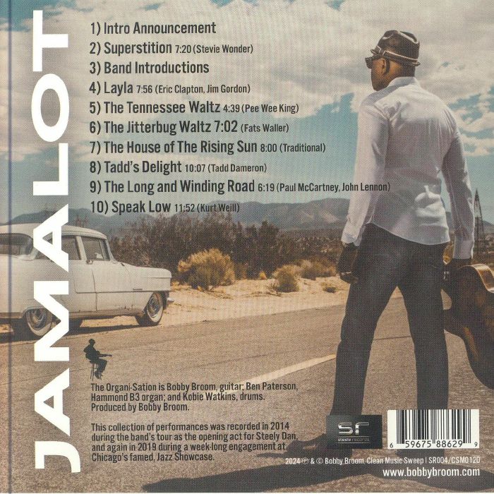 BOBBY BROOM ORGANI SATION, The aka BOBBY BROOM/THE ORGANI SATION - Jamalot: Live