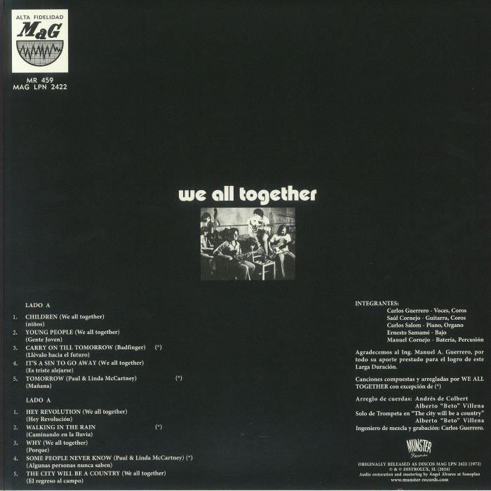 WE ALL TOGETHER - We All Together (reissue)