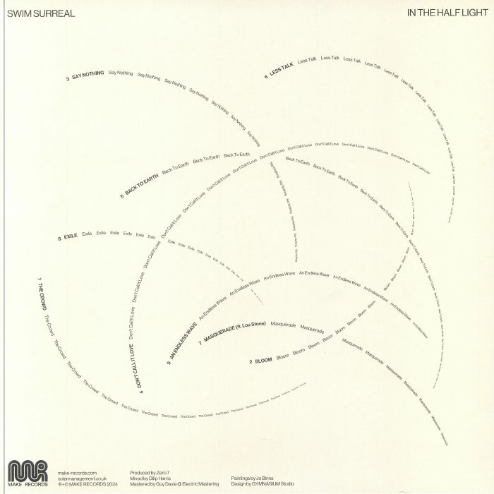 SWIM SURREAL - In The Half Light