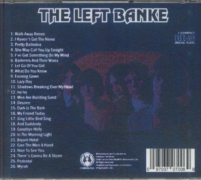 THE LEFT BANKE WALK AWAY RENEE レコード The Left Banke – Walk Away Renée Lyrics | Genius Lyrics