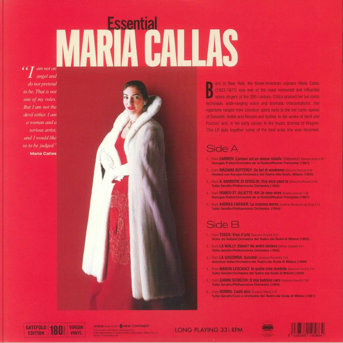 CALLAS, Maria - Essential Maria Callas