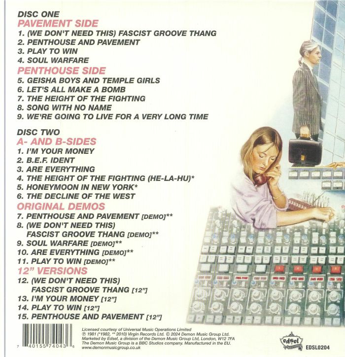HEAVEN 17 - Penthouse & Pavement