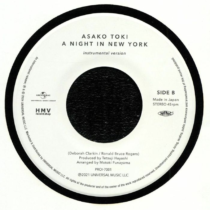 TOKI, Asako - A Night In New York