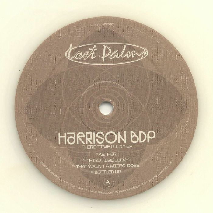 Harrison BDP / Third Time Lucky EP (White Color Vinyl) Harrison BDP / Third Time Lucky EP (White Color Vinyl)