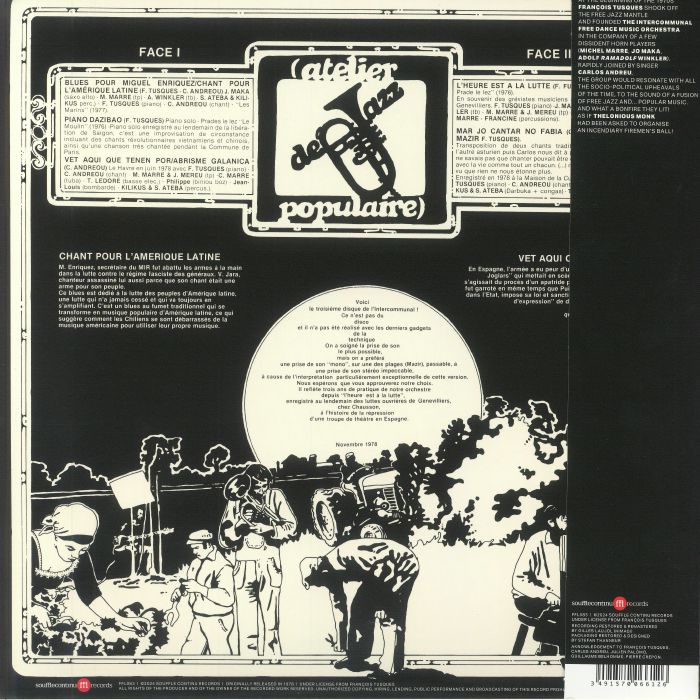 INTERCOMMUNAL FREE DANCE MUSIC ORCHESTRA - L'inter Communal