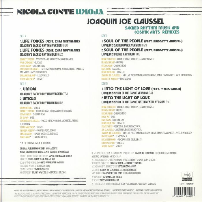 新品 シールド名盤 NICOLA CONTE /umoja 2枚組レコード