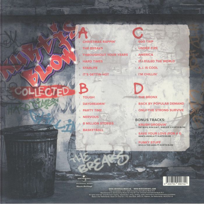 BLOW, Kurtis - Collected