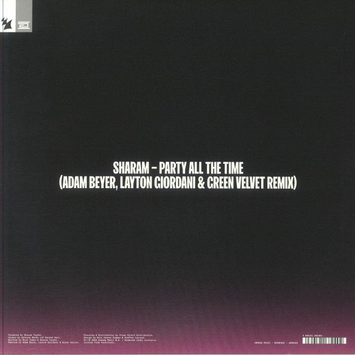 SHARAM - PATT (Party All The Time)