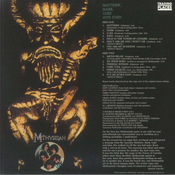 METHUSELAH - Matthew Mark Luke & John (reissue)