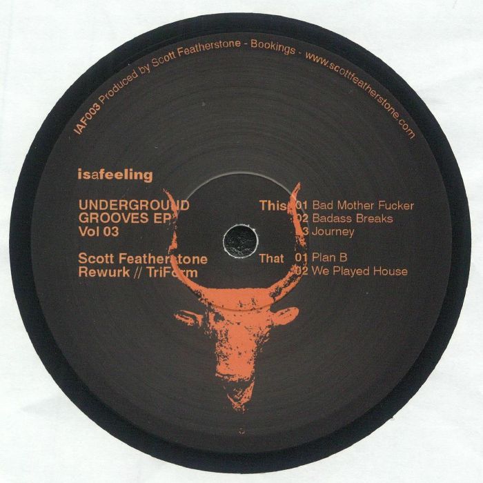 Triform, Scott Featherstone / Underground Grooves Vol. 3 Triform, Scott Featherstone / Underground Grooves Vol. 3