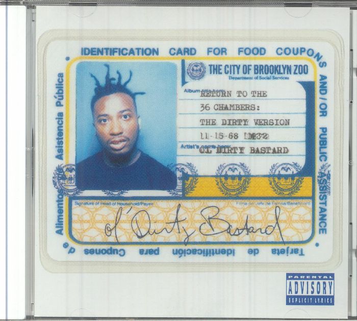 OL' DIRTY BASTARD - Return To The 36 Chambers: Dirty Version