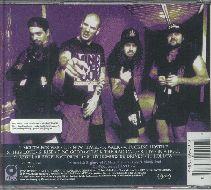 PANTERA - Vulgar Display Of Power