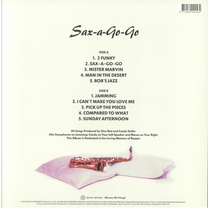 Candy DULFER Sax A Go Go (reissue) Vinyl at Juno Records.