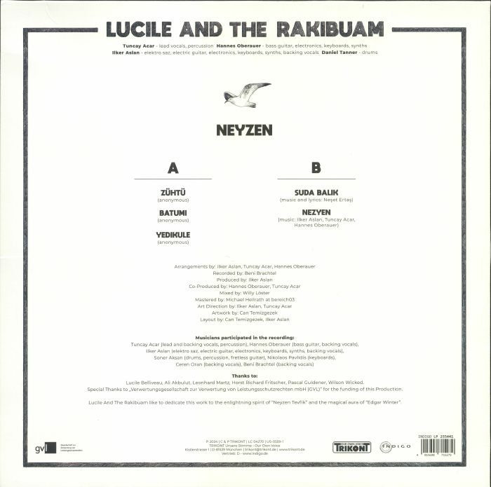 LUCILE & THE RAKIBUAM - Neyzen