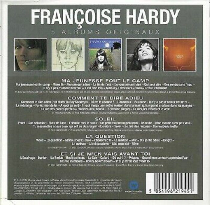 Francoise HARDY - Original Album Series CD at Juno Records.
