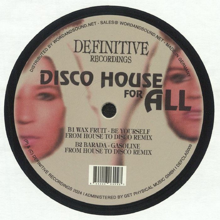 FROM HOUSE TO DISCO/BLUNTED DUMMIES/LAS AMERICAS/WAX FRUIT/BARADA - Disco House For All EP