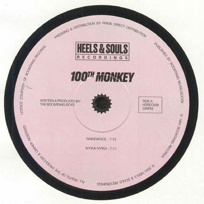 100TH MONKEY - Raindance Vinyl at Juno Records.