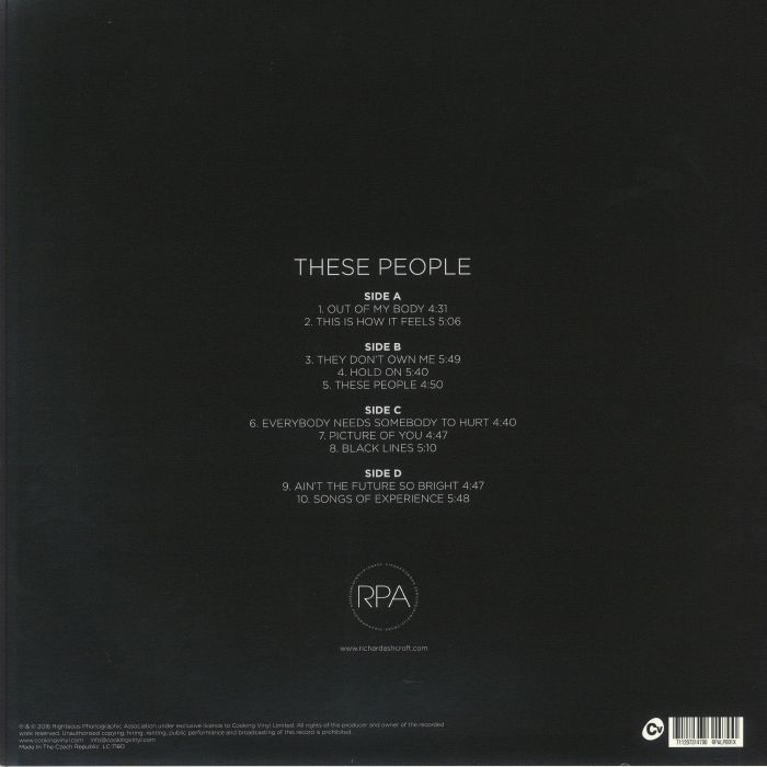 ASHCROFT, Richard - These People (reissue)