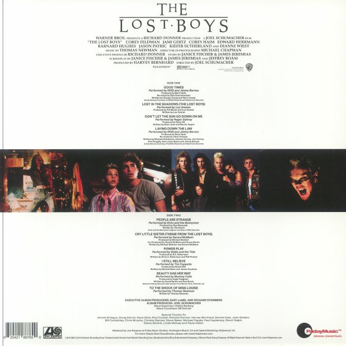 VARIOUS - The Lost Boys (Soundtrack) (reissue)