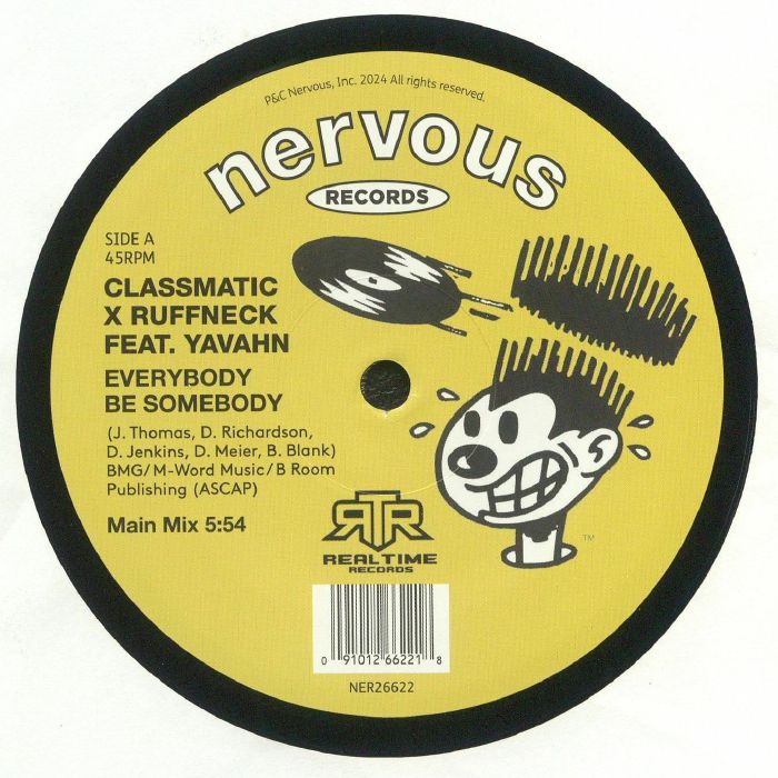 CLASSMATIC vs RUFFNECK feat YAVAHN - Everybody Be Somebody