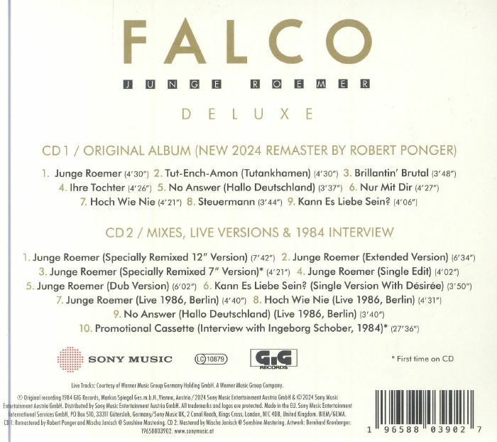 FALCO - Junge Roemer (Deluxe Edition)