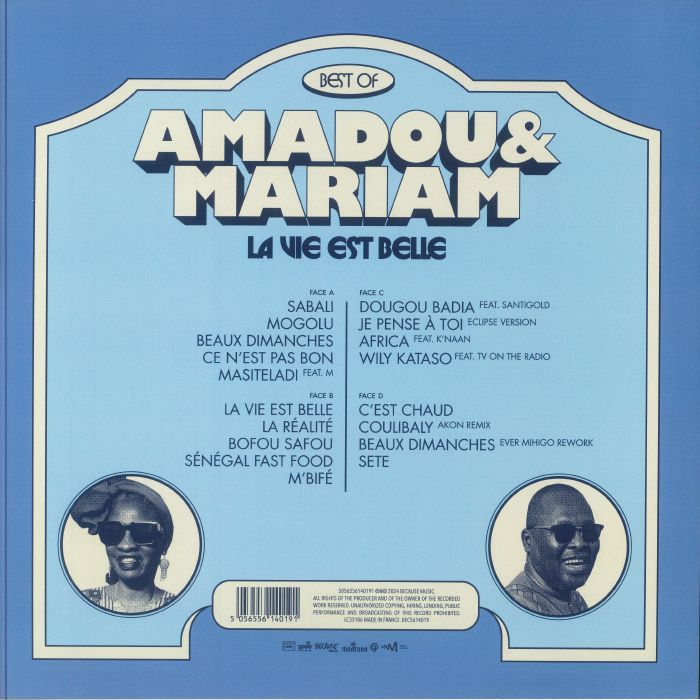 AMADOU & MARIAM - La Vie Est Belle: Best Of