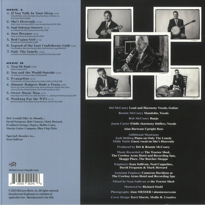 The DEL McCOURY BAND - Songs Of Love & Life Vinyl at Juno Records.