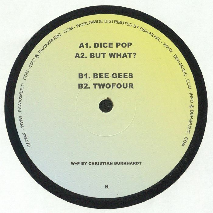 BURKHARDT, Christian - Dice Pop EP