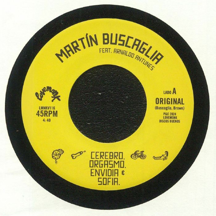Martin Buscaglia / Cerebro, Orgasmo, Envidia & Sofía (feat. Arnaldo Antunes)
