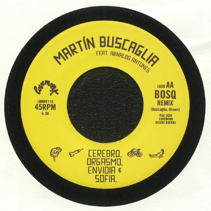 Martin Buscaglia / Cerebro, Orgasmo, Envidia & Sofía (feat. Arnaldo Antunes)