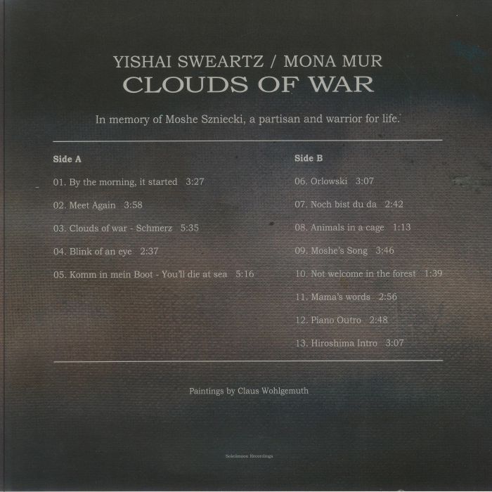 SWEARTZ, Yishai/MONA MUR - Clouds Of War