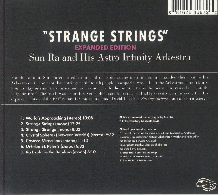 SUN RA & HIS ASTRO INFINITY ARKESTRA - Strange Strings (Expanded
