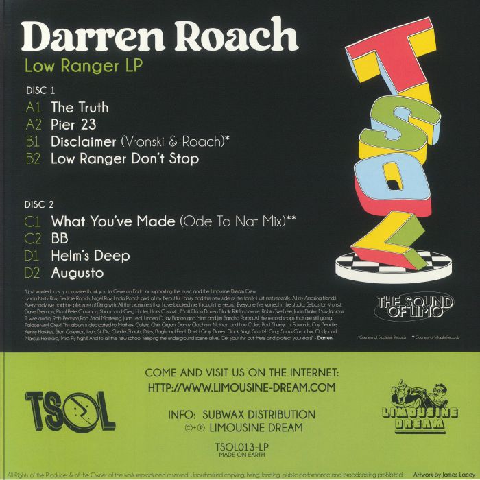 ROACH, Darren - Low Ranger