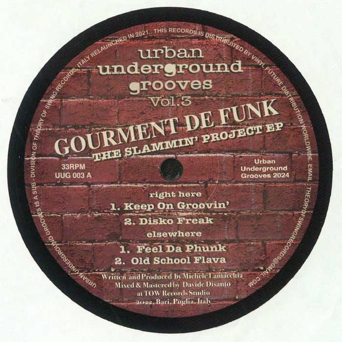GOURMENT DE FUNK - The Slammin' Project EP