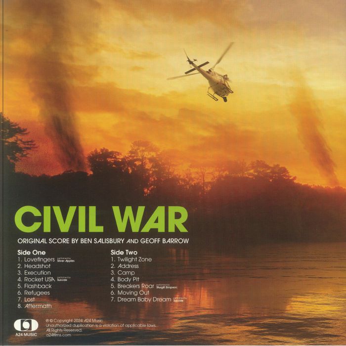 SALISBURY, Ben/GEOFF BARROW - Civil War (Soundtrack)