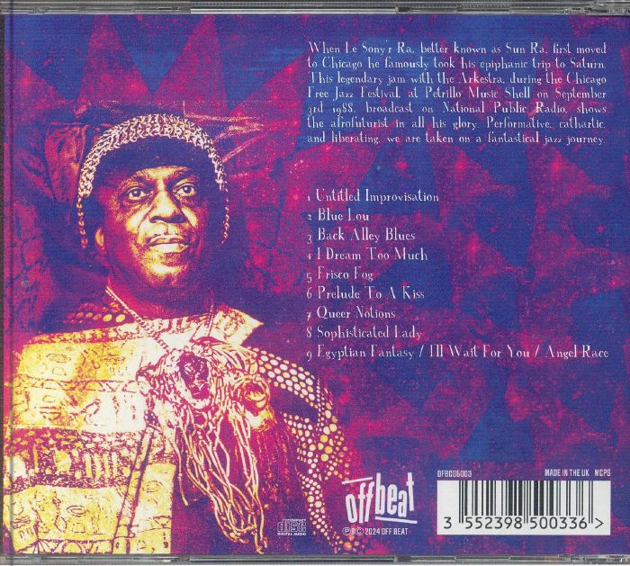 SUN RA & HIS ARKESTRA - Chicago Jazz Festival 1988