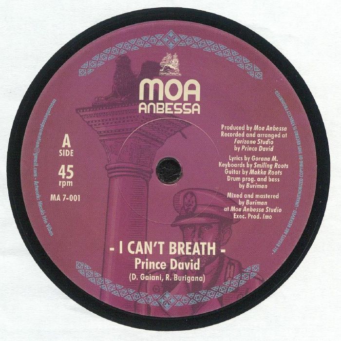 PRINCE DAVID - I Can't Breath
