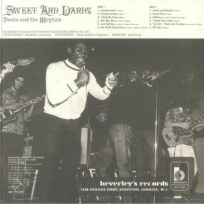TOOTS & THE MAYTALS - Sweet & Dandy