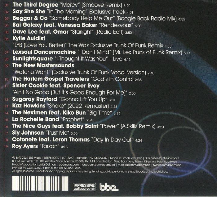 CHARLES, Craig/VARIOUS - The Craig Charles Trunk Of Funk Vol 3