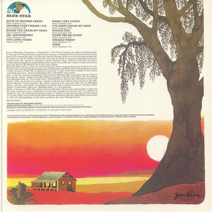 CANNED HEAT/MEMPHIS SLIM/THE MEMPHIS HORNS - Memphis Heat (reissue)