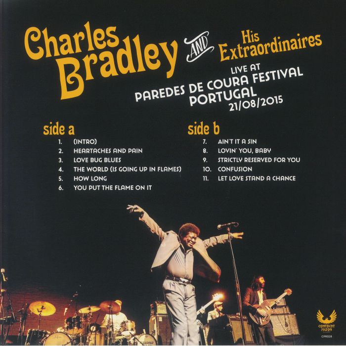 BRADLEY, Charles & HIS EXTRAORDINAIRES - Live At Paredes De Coura Festival Portugal August 21/08/2015