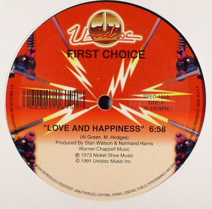 FIRST CHOICE - Love & Happiness