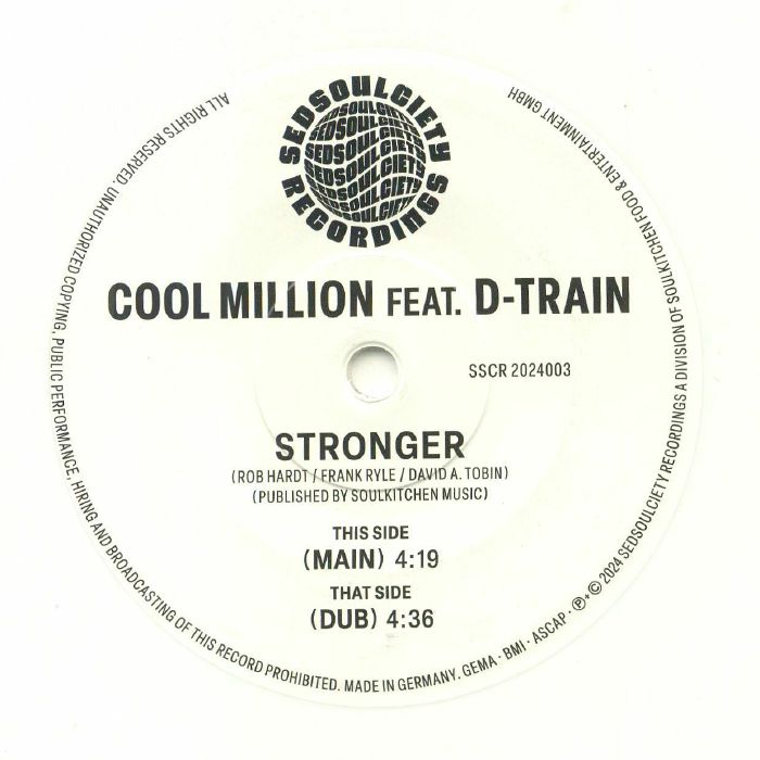 COOL MILLION feat D TRAIN - Stronger