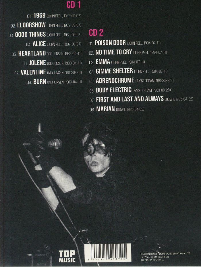 The SISTERS OF MERCY - 1982-1985: Live Broadcasts CD at Juno Records.